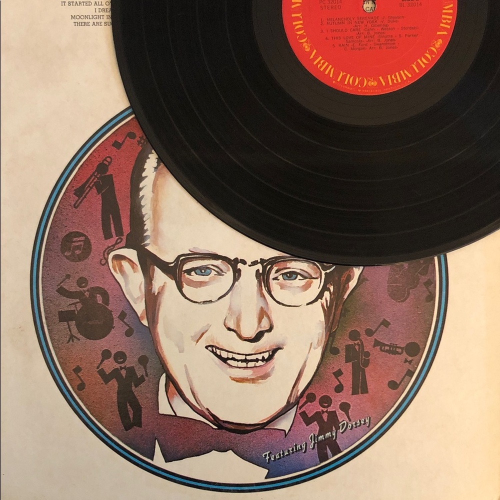 Tommy Dorsey Vinyl Lp Record Album The Beat Of The Big Bands